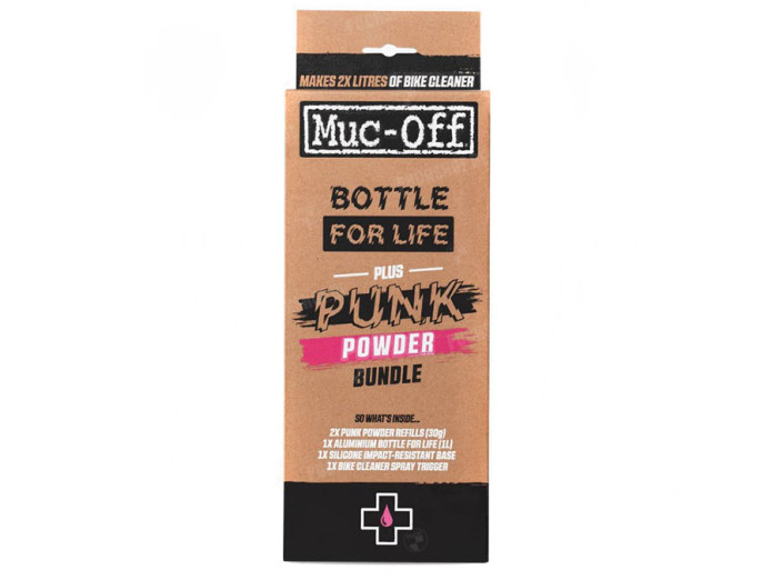 Muc-Off Bottle For Life Bundle + Punk Powder Set