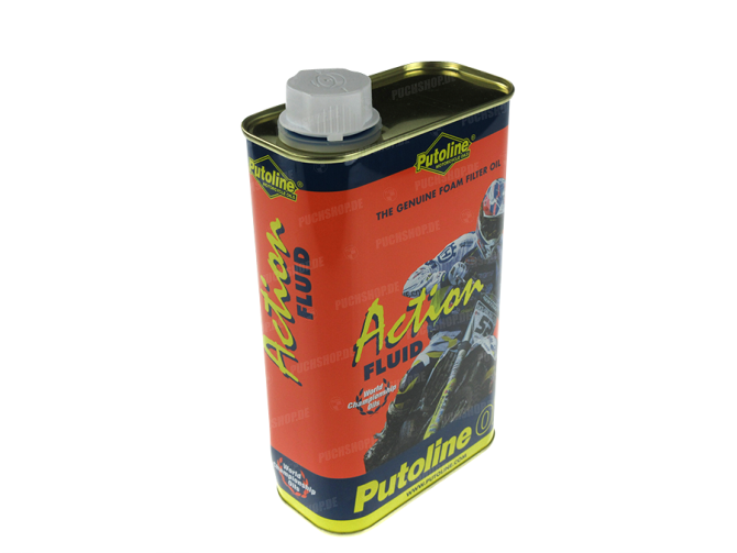 Luchtfilter olie Putoline 1 liter Action Fluid 1