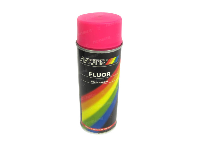MoTip spray paint fluor pink 400ml 1