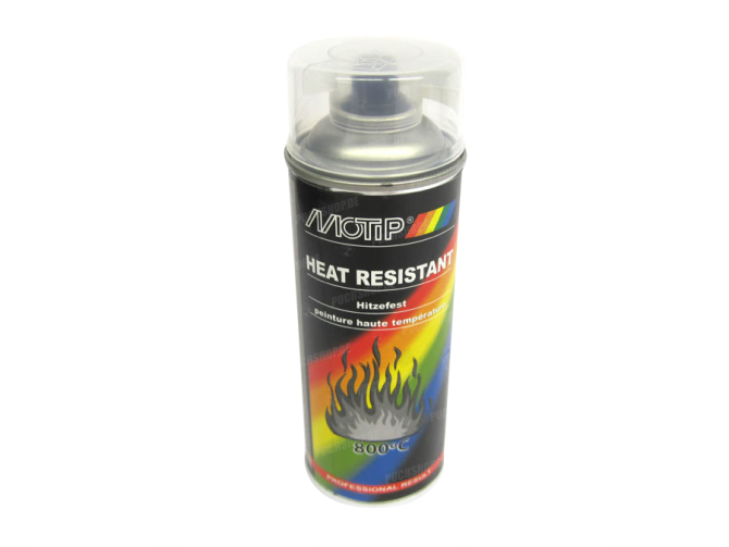 MoTip spray paint heat resistant blank 400ml 1