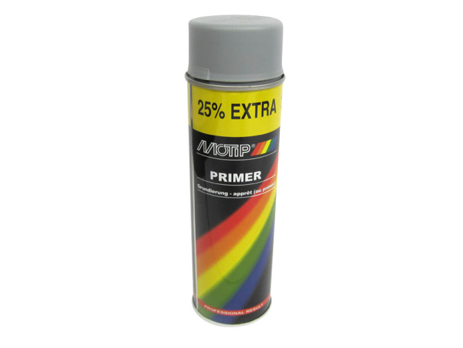 MoTip primer grey spray paint 500ml product