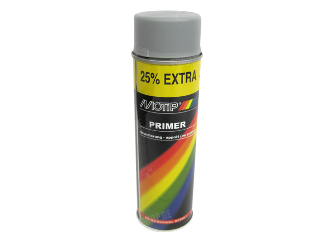 MoTip primer grey spray paint 500ml main