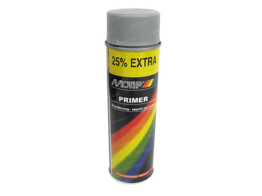 MoTip primer grey spray paint 500ml product