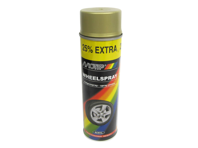 MoTip spray paint rim spray gold 500ml product