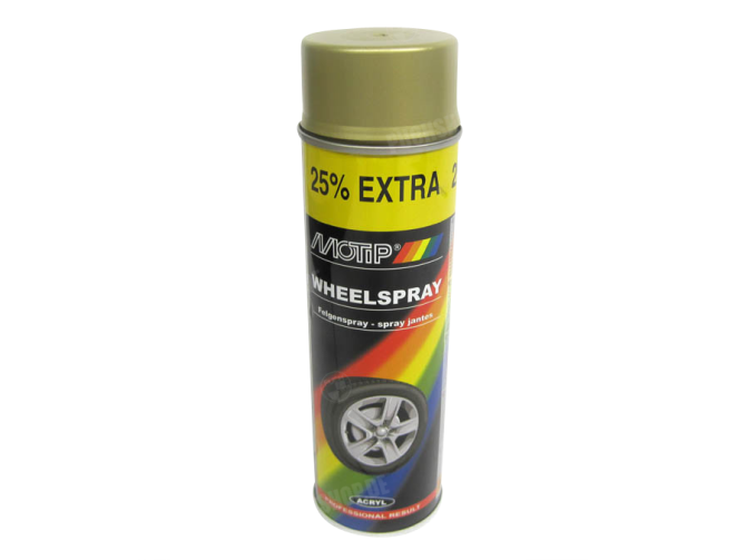 MoTip spray paint rim spray gold 500ml main