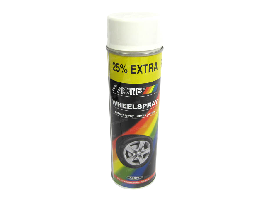 MoTip spray paint rim spray gloss white 500ml product