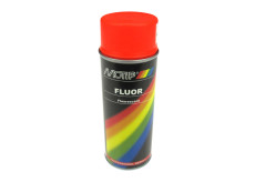 MoTip spray paint fluor orange / red 400ml