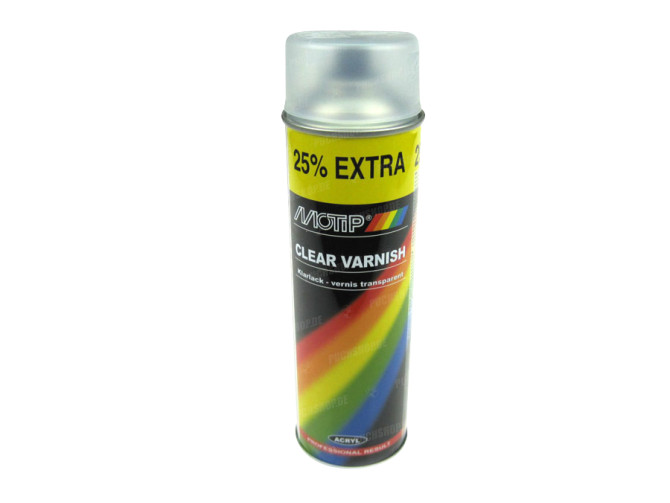 MoTip spray paint clear coat matte 500ml 1