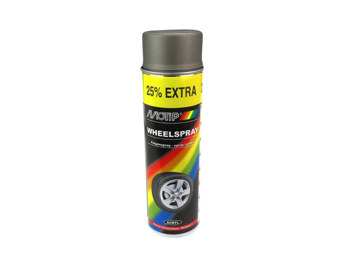 MoTip Sprühfarbe Felgenspray metallisches Anthrazit 500ml