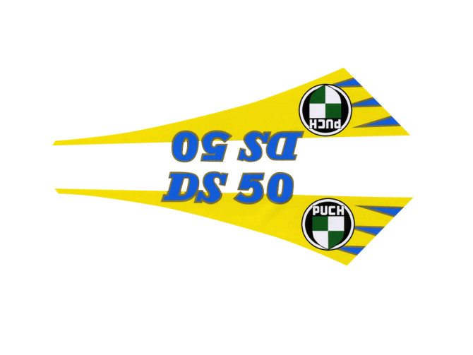Tank transfer sticker set voor Puch DS 50 product
