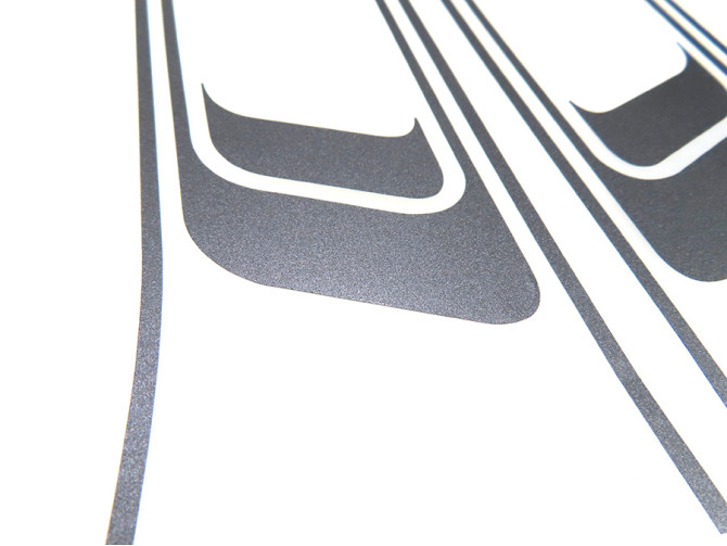 Stickerset Puch Maxi lines PVC transfers anthracite metallic product