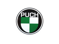 Transfer sticker Puch logo round 98mm