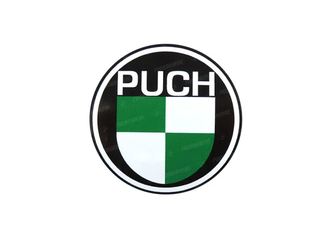 Transfer sticker Puch logo round 98mm main