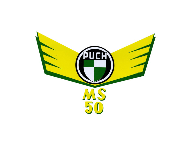 Transfer sticker achterspatbord voor Puch MS 50 product