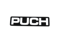 Sticker Puch universal black / white
