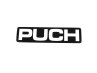 Sticker Puch universal black / white thumb extra