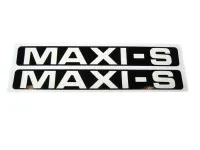 Stickerset Puch Maxi S fairing white / black