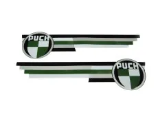 Tank transfer sticker set voor Puch Dakota