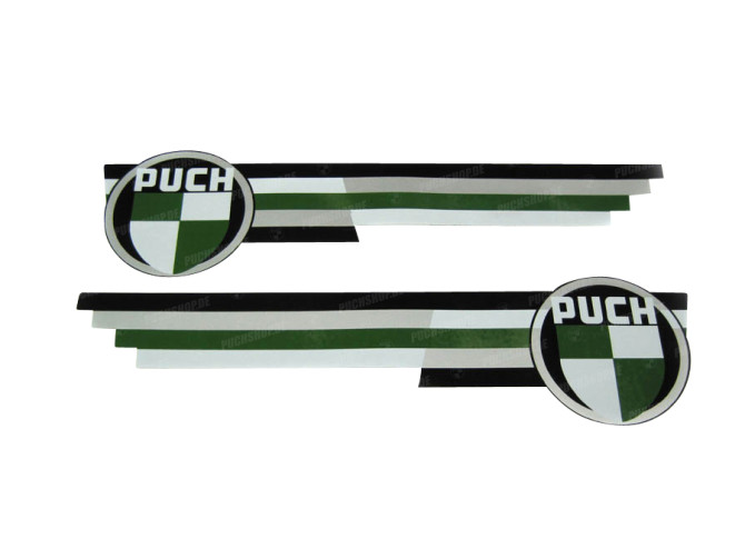 Tank transfer sticker set voor Puch Dakota 1