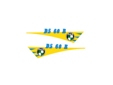 Tank transfer sticker set Puch DS 60 R