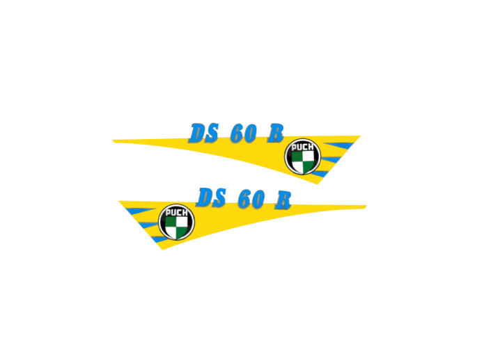 Tank transfer sticker set Puch DS 60 R