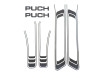 Aufklebersatz Puch Maxi Anthrazit Carbon Tranfers thumb extra