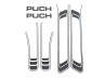 Stickerset Puch Maxi lines anthracite carbon wrap transfers thumb extra