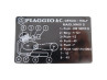 Typeplaatje Puch Piaggio Maxi S sticker  thumb extra