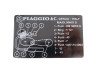 Typeplaatje sticker Puch-Piaggio Maxi S thumb extra