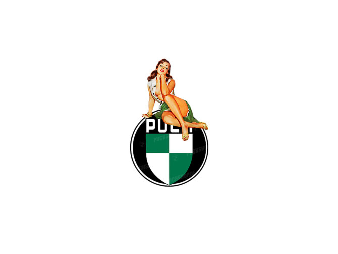 Puch pin-up sticker 12 (new) 1