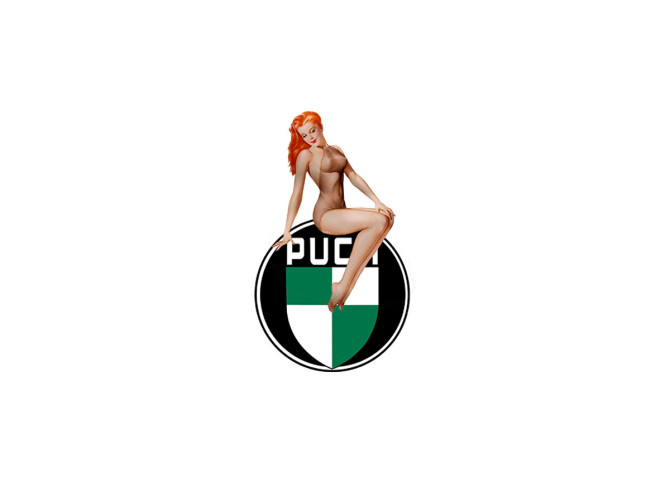 Puch pin-up sticker 14 (new) product