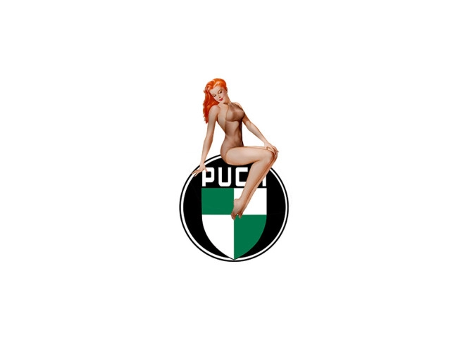 Puch pin-up sticker 14 (new) product
