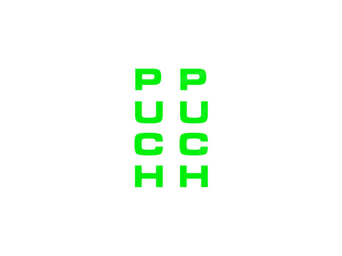 Sticker Puch voorvork / universeel Kawasaki groen