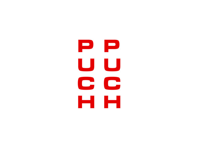 Sticker Puch front fork / universal red