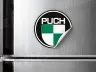 Magneetsticker met Puch logo 200 mm thumb extra