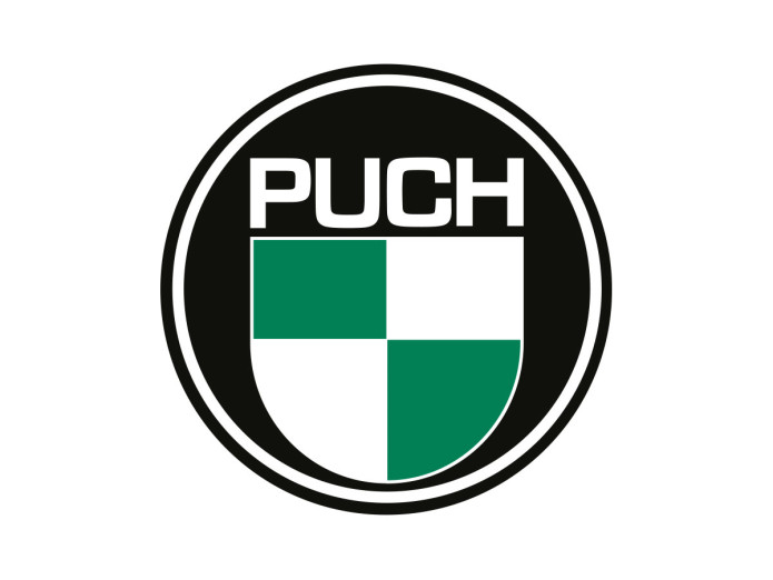 Puch-Logo Magnet Aufkleber 200 mm