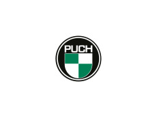 Magneetsticker met Puch logo 55 mm