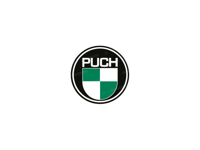 Puch-Logo Magnet Aufkleber 55 mm main