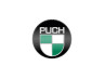 Sticker Puch round 3D 50mm Monza / universal chrome thumb extra