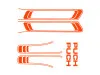 Aufklebersatz Puch Maxi PVC Transfers KTM Orange thumb extra