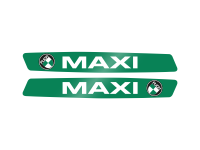 Tank transfer sticker set voor Puch Maxi groen