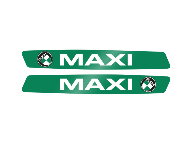 Tank transfer sticker set Puch Maxi groen product