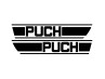 Tank sticker set Puch X30 fuel tank black  thumb extra