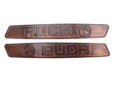 Tank sticker set Puch Maxi RealMetal copper color