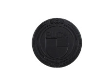 Badge / emblem Puch logo black 47mm RealMetal