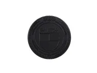 Badge / embleem Puch logo zwart 47mm RealMetal