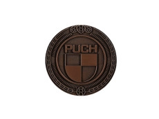 Badge / emblem Puch logo Bronze 47mm RealMetal