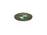 Badge / Emblem Puch logo Gold mit Emaillen 47mm RealMetal thumb extra