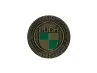 Badge / Emblem Puch logo Gold mit Emaillen 47mm RealMetal thumb extra