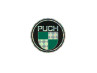 Transfer sticker Puch logo round 50mm 80's retro prismatic thumb extra